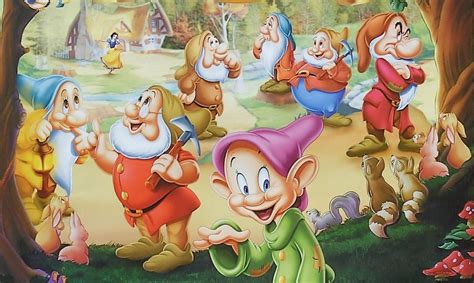 Snow White And The Seven Dwarfs Bashful Dopey Doc Grumpy H Flickr