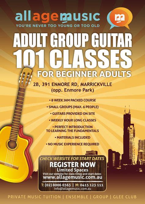 Group Guitar Classes For Adults