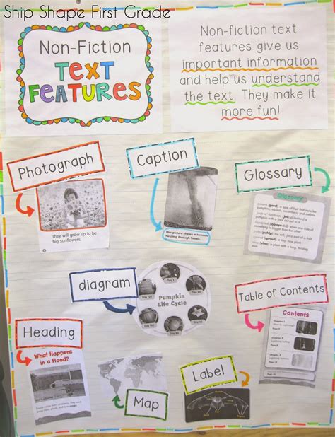 iHeartLiteracy: Anchor Charts - Text Features