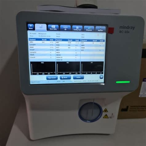 BC 20S Analizador de hematología automático iVD Soluciones Integrales