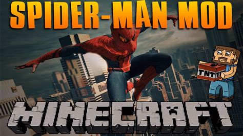 Spider Man Mod 132 Minecraft Mod Review Youtube