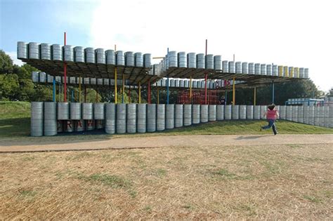 Students Create Incredible Industrial Playground