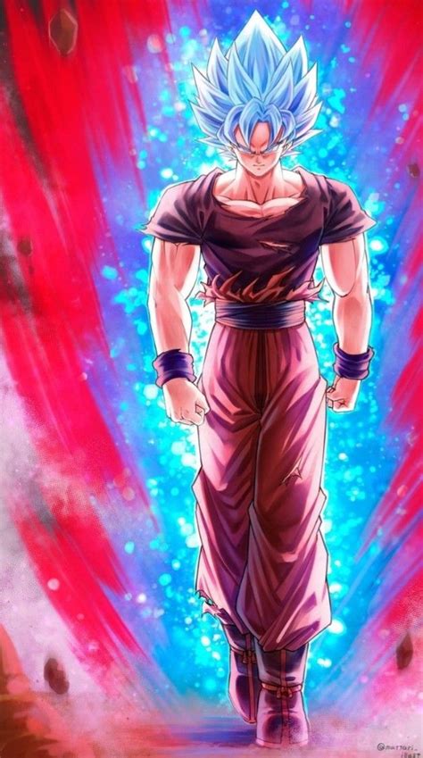 Goku Ssj Blue Kaioken Dragon Ball Super Manga Anime Dragon Ball