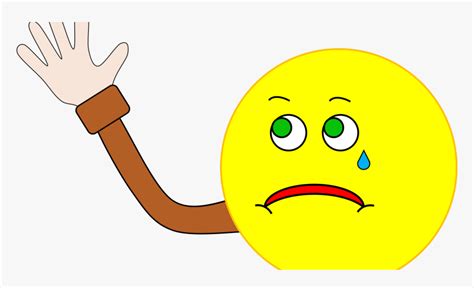 Animated Smiley Faces Waving Goodbye Smiley Clipart Goodbye Emoji Sad