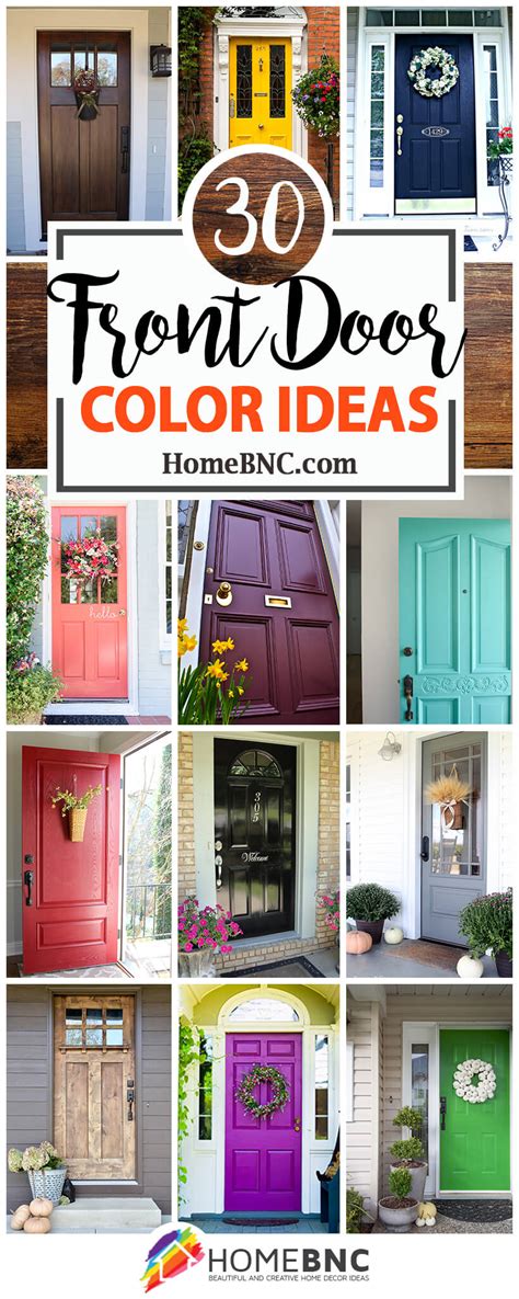 One of the quickest and cheapest ways to update your home is by switching up your front door color. 30 Best Front Door Color Ideas and Designs for 2020