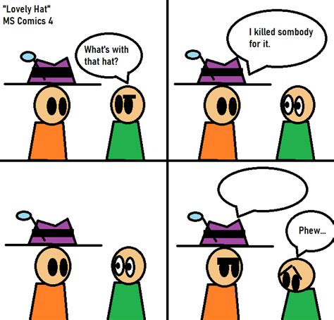 ms comics 4 lovely hat blank template imgflip