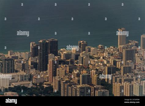 Rio De Janeiro City Aerial View Stock Photo Alamy