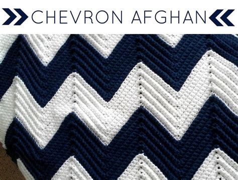 All Things Bright And Beautiful A T Of Love Chevron Afghan