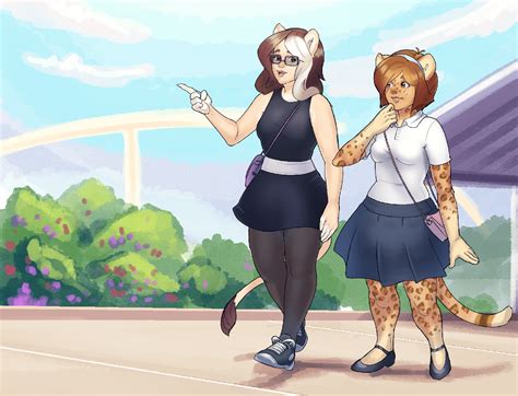 Walk At The Park By Luxar92 On Newgrounds