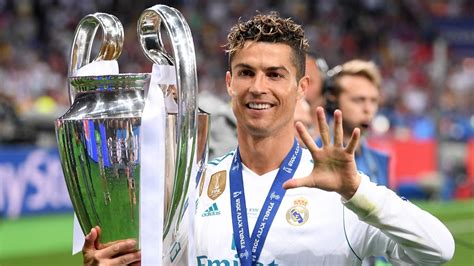 Ronaldo First To Win Five Champions League Titles Uefa Champions