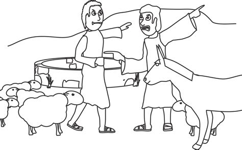 Abraham and Lot Coloring Page | Abraham | Pinterest | Sunday school and School lessons