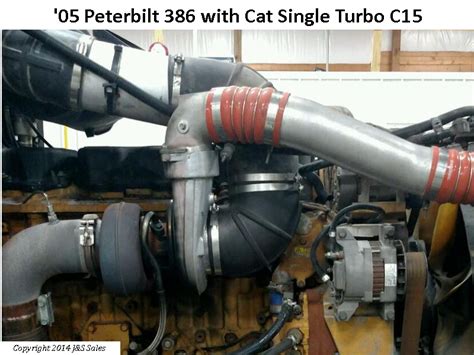 Cat C15 Single Turbo Conversion Kit