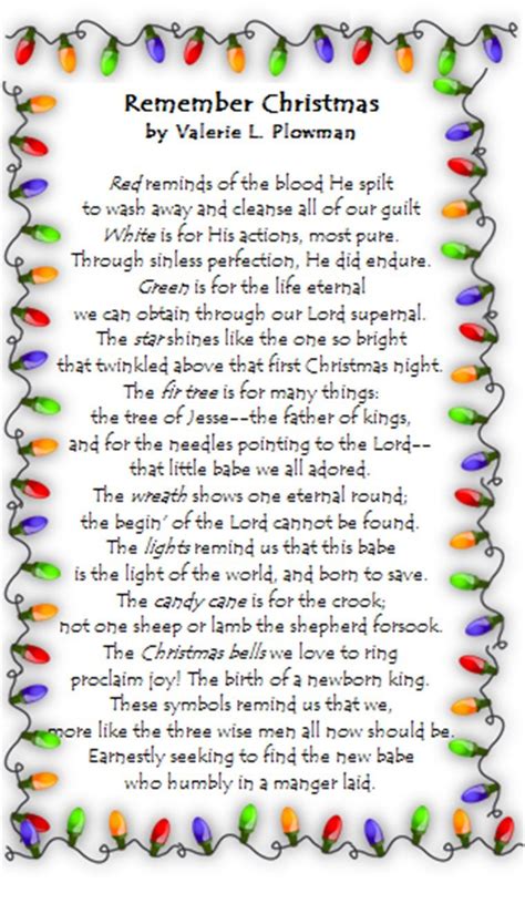 Pin By Pam Holliday On Christmas Christmas Poems Christian Christmas