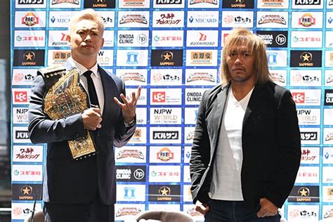 NJPW Global On Twitter Tetsuya Naito And Kazuchika Okada Signed The