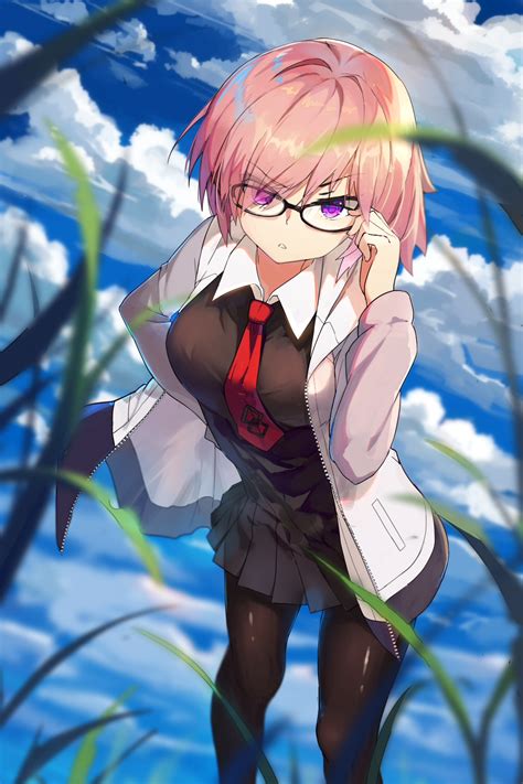 Mash Kyrielight Shielder Fate Grand Order Mobile Wallpaper By Haraguroi You