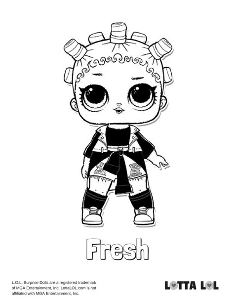 Download transparent lol png for free on pngkey.com. Fresh LOL Surprise Doll Coloring Page | Lotta LOL