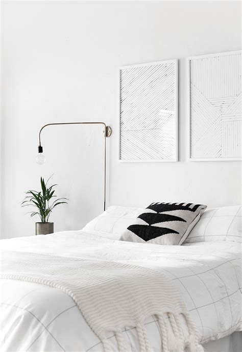 See more ideas about minimal bedroom, minimalism interior, interior design. How to Achieve a Minimal Scandinavian Bedroom - Homey Oh My