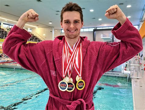 Schwimmen Andreas Mayr Jun Wird Dreifacher Österreichischer Meister Gmünd