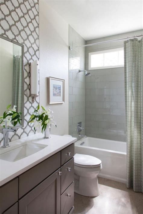 From horrid green to chic and classy. Amazing Small Bathroom Remodeling Design Ideas in 2019 - Awesome Indoor & Outdoor