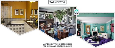 5 Art Deco Style House Designs For A Fun And Colorful Junkie Talkdecor