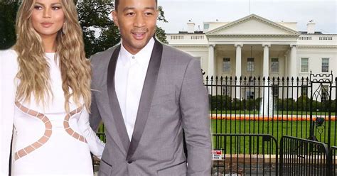 John Legend And Chrissy Teigen Hint They Had Sex In The White House Mirror Online