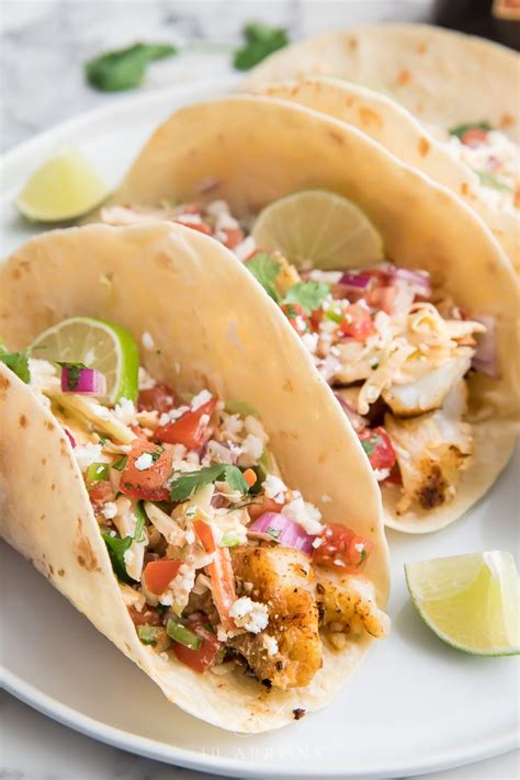 Easy Fish Tacos With Slaw And Chipotle Sauce Recipe Easy Fish Tacos Fish Tacos Fish