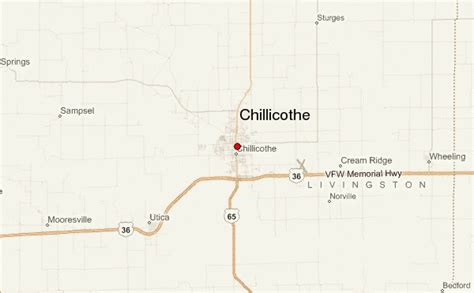 Guía Urbano De Chillicothe Missouri