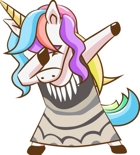 Free Unicorn Dabbing Png Graphic Clipart Design 19152927 Png With