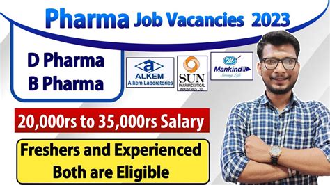 10 D Pharma Vacancy 2023 D Pharma Job Scope D Pharma Jobs