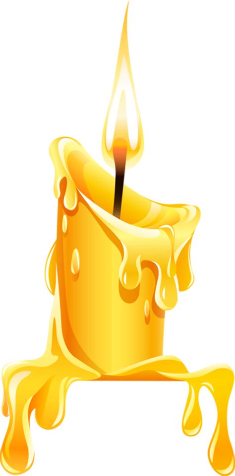 Fender Logo Transparent Candle Burning Clipart Clip Gambar Transparan