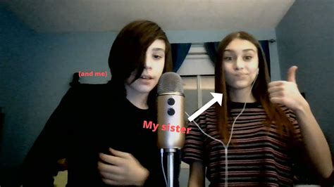 Asmr With My Sister Youtube