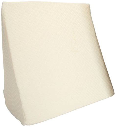Mattress wedge bed wedge headboard pillow gap filler cotton cover & side pocket. Brentwood Home Zuma Therapeutic Foam Bed Wedge Pillow