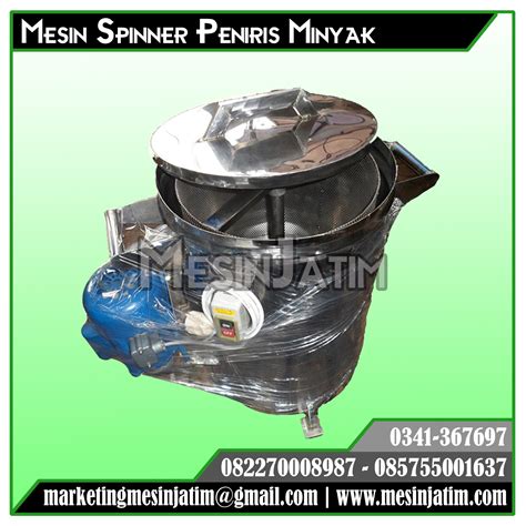 Promo Jual Mesin Spinner Pengering Minyak Keripik Murah | Web Mesin Jatim