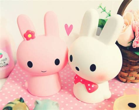 Pastel Rabbit Bunnies Kawaii Toys Kawaii Bunny Kawaii Shop