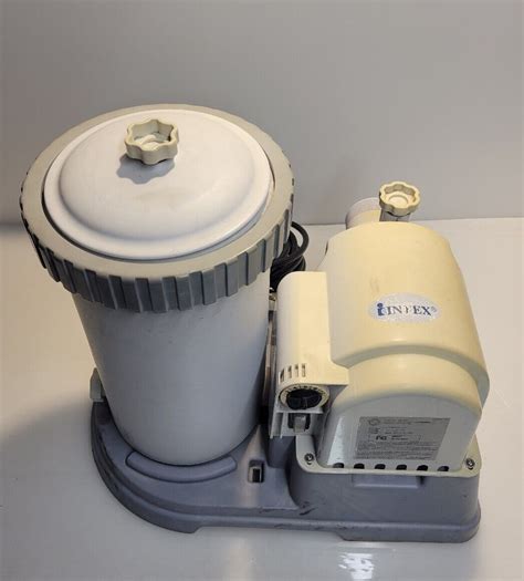 Intex 2500 Gph Krystal Clear Pool Filter Pump Model 633t With Timer