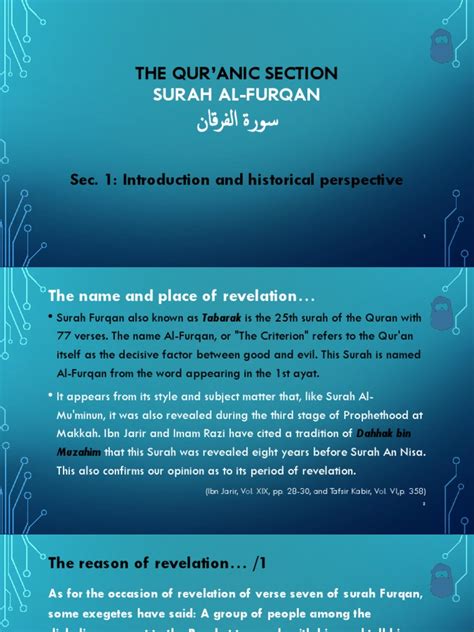 Surah Al Furqan Pdf Surah Quran