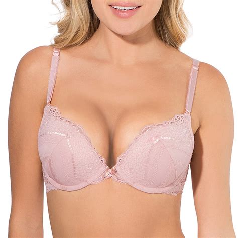 Smart Sexy Women S Perfect Push Up Bra Bra Blushing Blushing Rose Size D Ebay