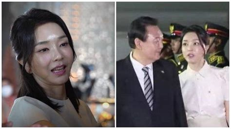 Potret Kim Keon Hee Istri Presiden Korsel Di Ktt G20 Curi Perhatian Cantik Meski Usia Sudah 50