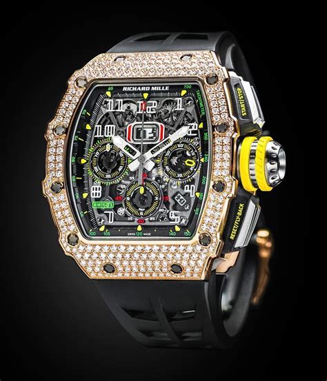 Click here for the most recent myr/hkd rates, charts and graphs. Richard Mille NEW RM 11-03 Rose Gold Med Set Diamond in ...