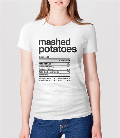 Check spelling or type a new query. Clever Thanksgiving Dinner Nutrition Label T-Shirts