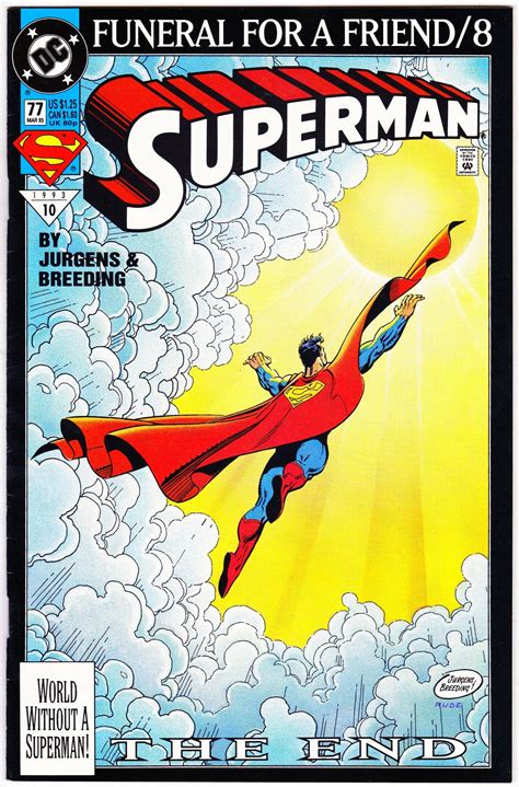 Superman 77 2nd Series 1987 March 1993 Dc Comics Grade Etsy In 2021