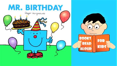 📚 5 Minute Bedtime Story Mr Birthday By Roger Hargreaves Read Aloud