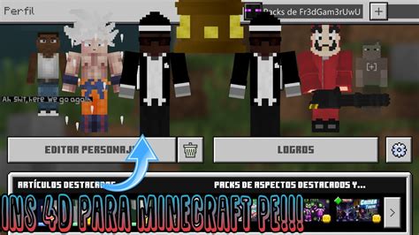 4d skins for minecraft download! Skins 4D Para Minecraft pe!!!! - YouTube