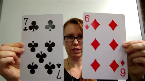 Adding two playing cards - YouTube