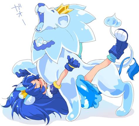 Tategami Aoi Cure Gelato And Crystal Animal Precure And 1 More