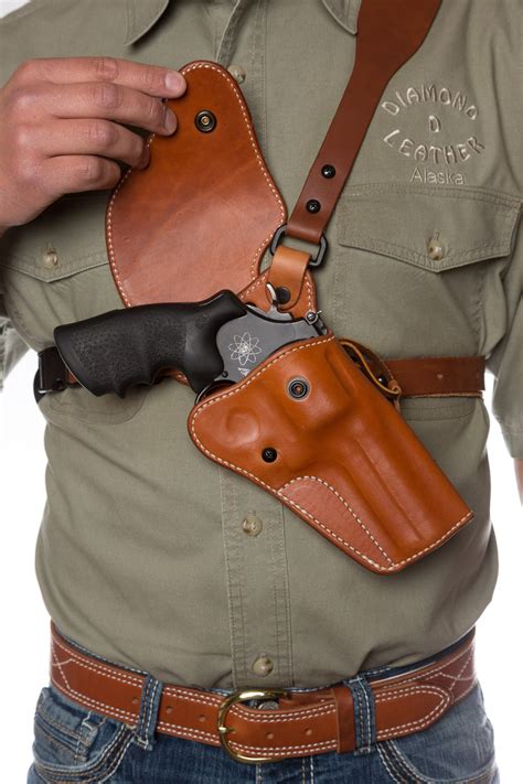 Guides Choice™ Leather Chest Holster The Ultimate Outdoor Gun Holster