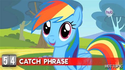She is a main character in the tv show my little pony: Hot Minute: My Little Pony's Rainbow Dash - YouTube