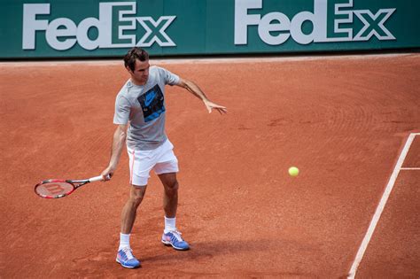 Roger Federer French Open 2015 Qualifs Day 3 Frédéric De Villamil