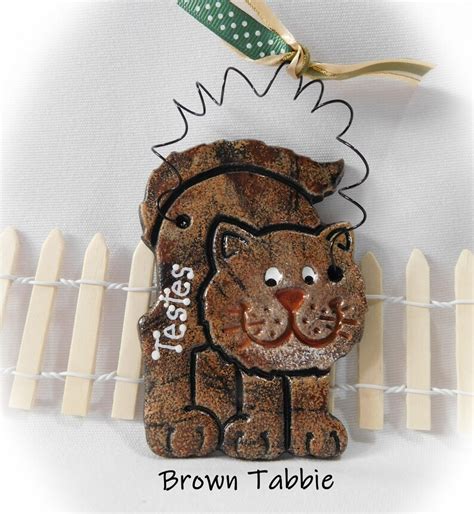 Personalized Cat T Cat Ornament For Cat Lovers Calico Cat Etsy