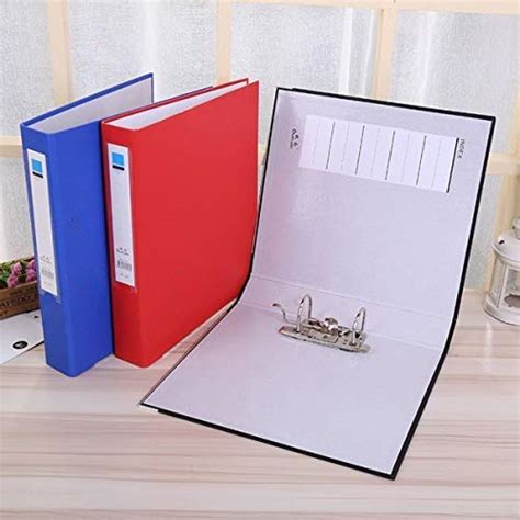 2 Holes Color Punch Folder A4 162538mm Thick Binder Folder Office